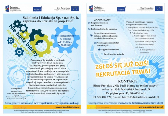 Kursy,staże,zatrudnienie